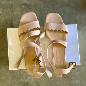Chloe flat sandal